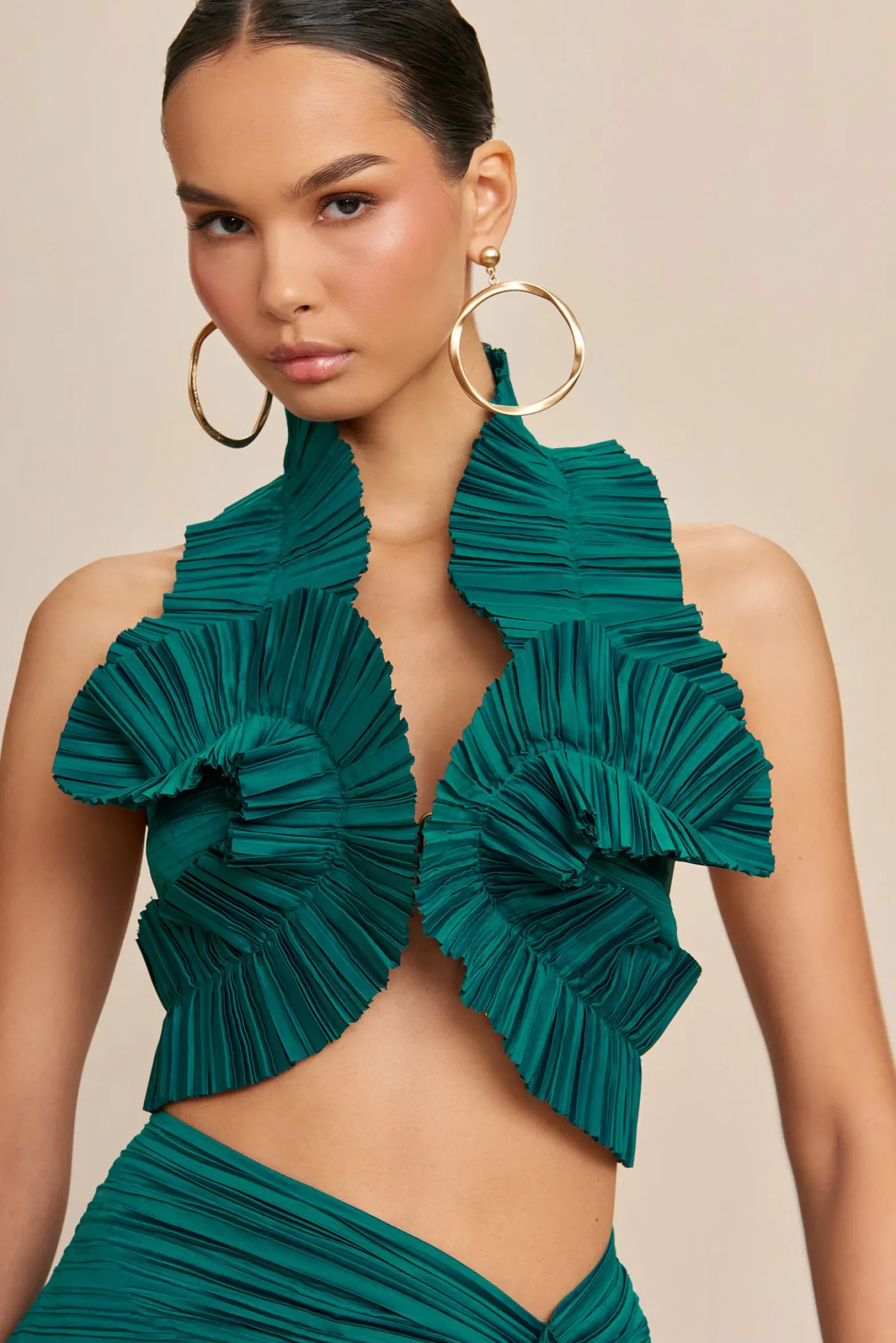 Sets|Tops>Cult Gaia ADILIA TOP - Seamoss