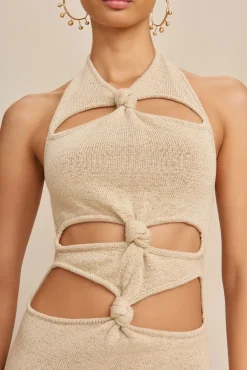 Dresses>Cult Gaia ALAINA KNIT DRESS - Beach