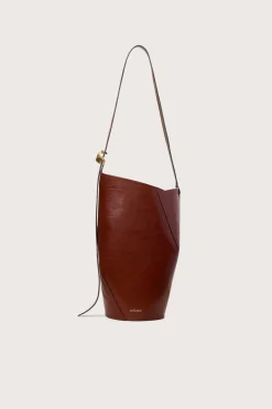 Shoulder Bags>Cult Gaia ALDARI SHOULDER BAG - Mahogany