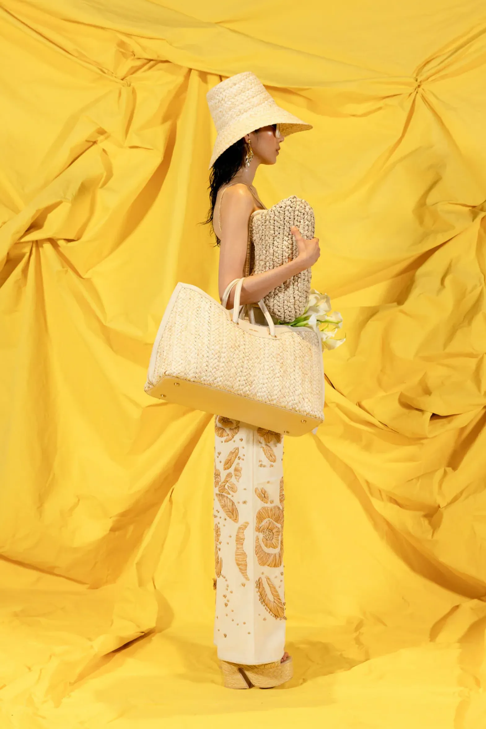 Tops>Cult Gaia ALESSIA TOP - Natural