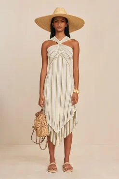 Knits|Dresses>Cult Gaia ALICA KNIT DRESS - Beach Combo