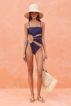 One Pieces>Cult Gaia ALLEGRA ONE PIECE - Evening Blue