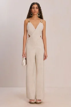 Bottoms>Cult Gaia ANAIS JUMPSUIT - Beach