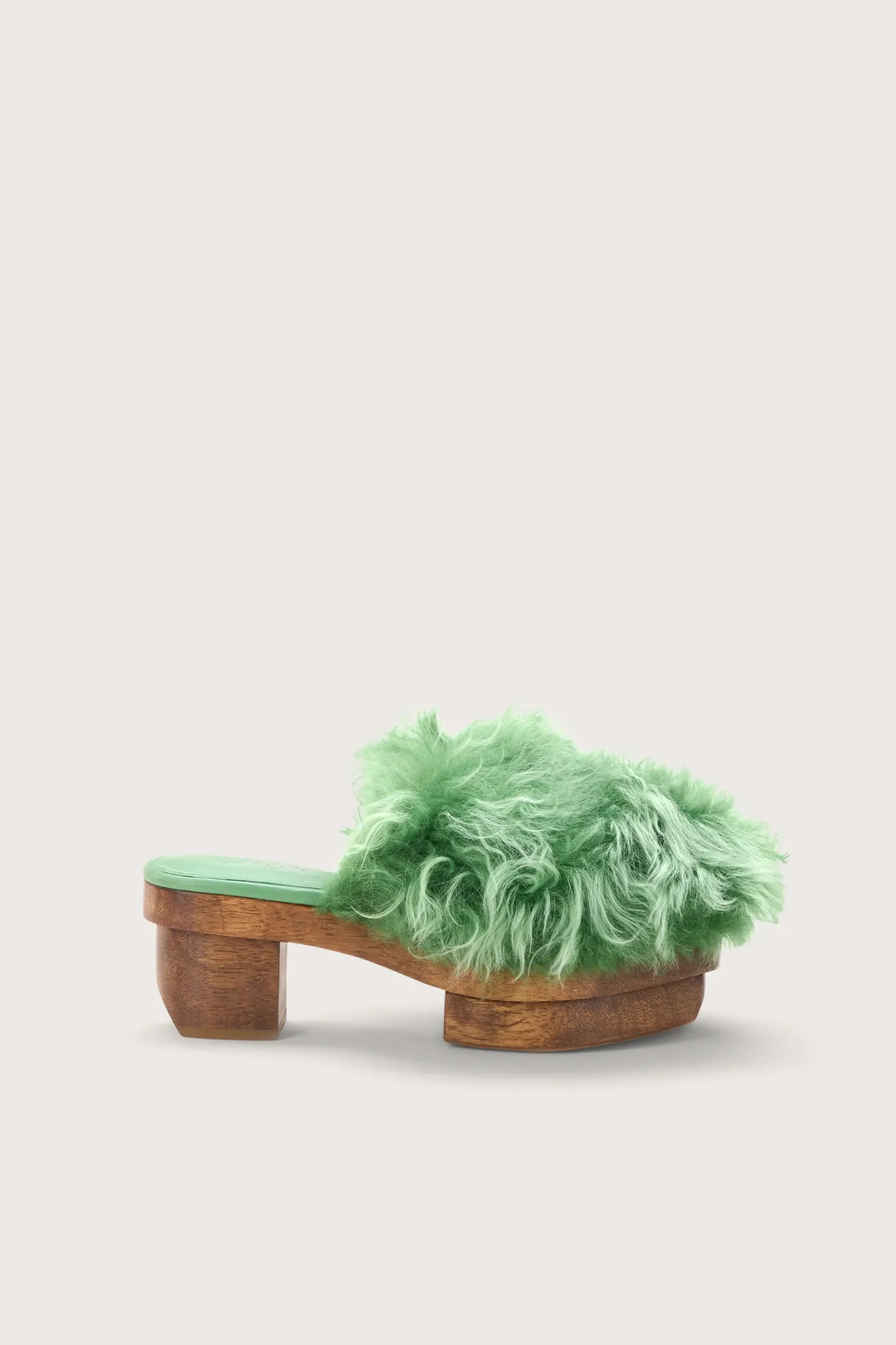 Shoes>Cult Gaia ANJA CLOG - Spearmint