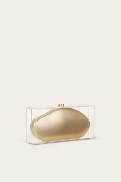 Clutches>Cult Gaia ANNIKA CLUTCH - Brass