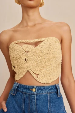 Tops>Cult Gaia ASE TOP - Natural