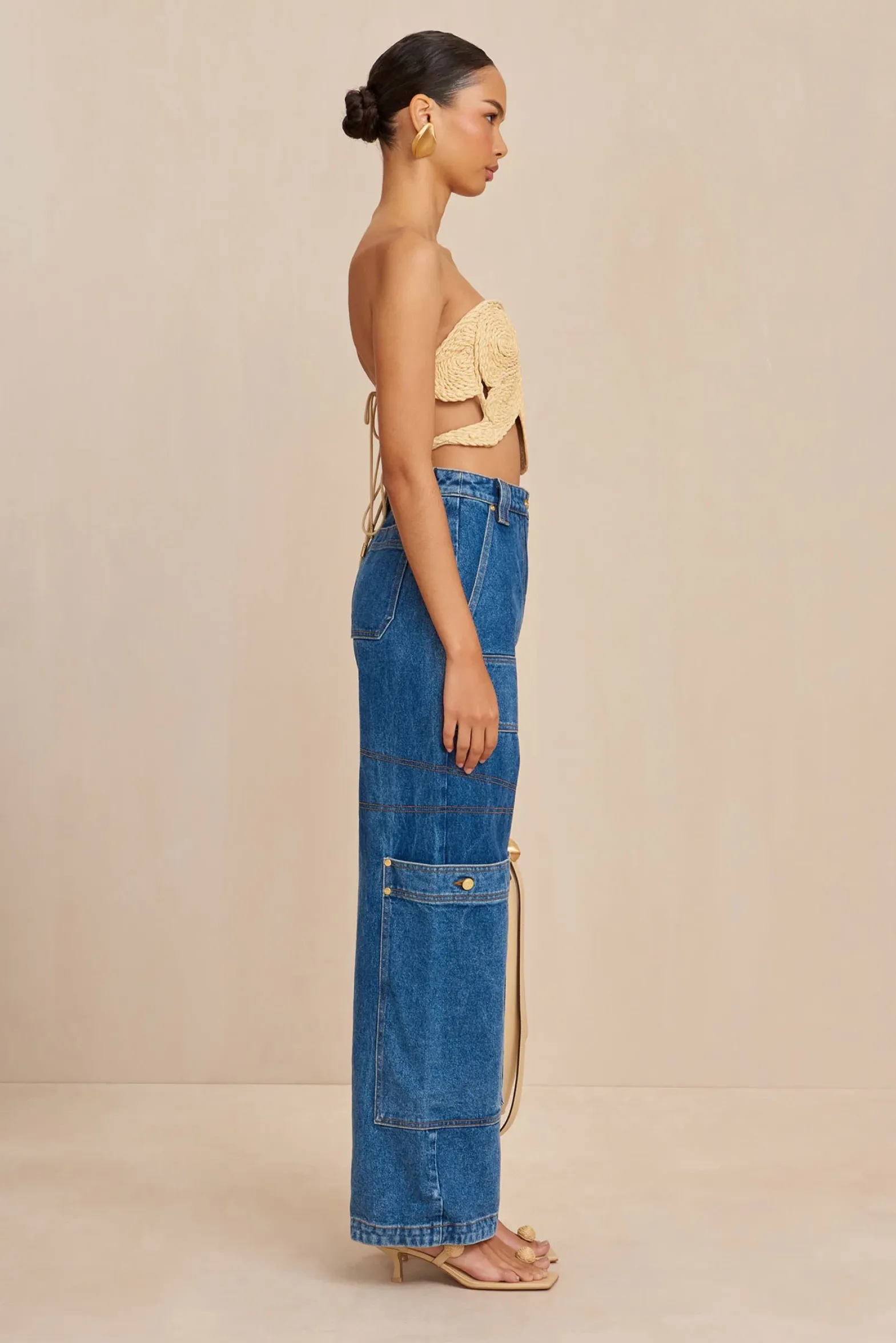 Tops>Cult Gaia ASE TOP - Natural