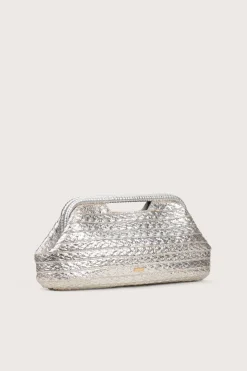 Clutches>Cult Gaia AURORA CLUTCH - Silver
