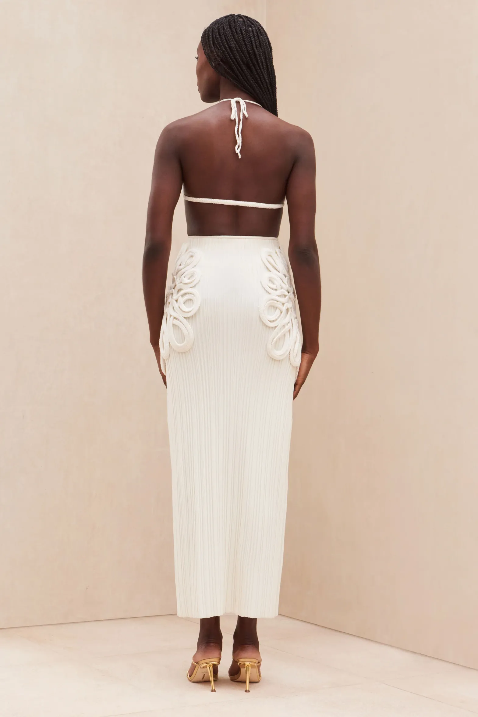 Bikinis>Cult Gaia BELLONA BIKINI TOP - Off White