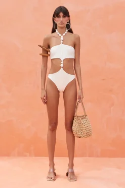 One Pieces>Cult Gaia CAITRIONA ONE PIECE - Off White