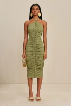 Dresses>Cult Gaia CALIAN DRESS - Tea