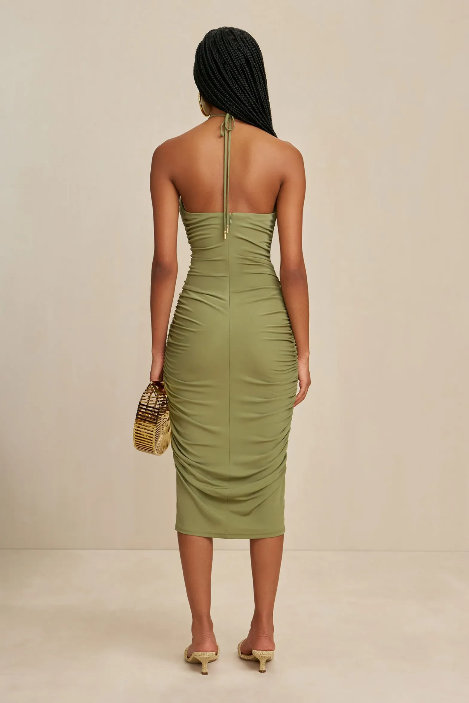 Dresses>Cult Gaia CALIAN DRESS - Tea