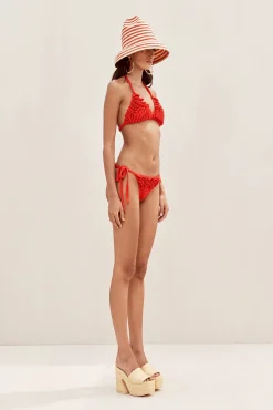 Bikinis|Knits>Cult Gaia CARITA BIKINI BOTTOM - Lollipop