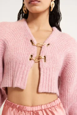 Tops|Knits>Cult Gaia CASELLA KNIT CARDIGAN - Jaipur