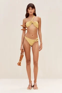 Bikinis>Cult Gaia CHARMAINE BIKINI TOP - Champagne