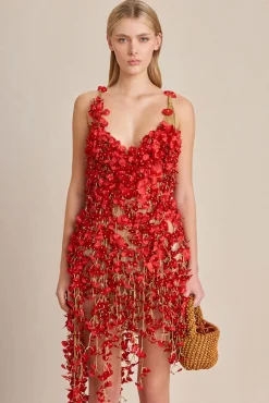 Dresses>Cult Gaia CIELA DRESS - Infrared