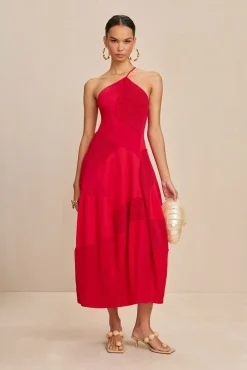 Dresses>Cult Gaia CIENNA DRESS - Lollipop Multi