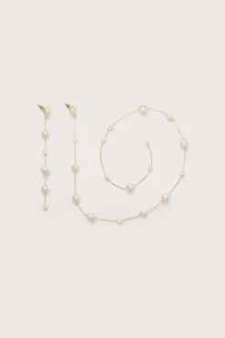 Earrings|Jewelry>Cult Gaia CLEIA EARRING - Pearl