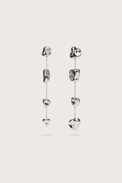 Earrings|Jewelry>Cult Gaia CLEO EARRING - Shiny Silver