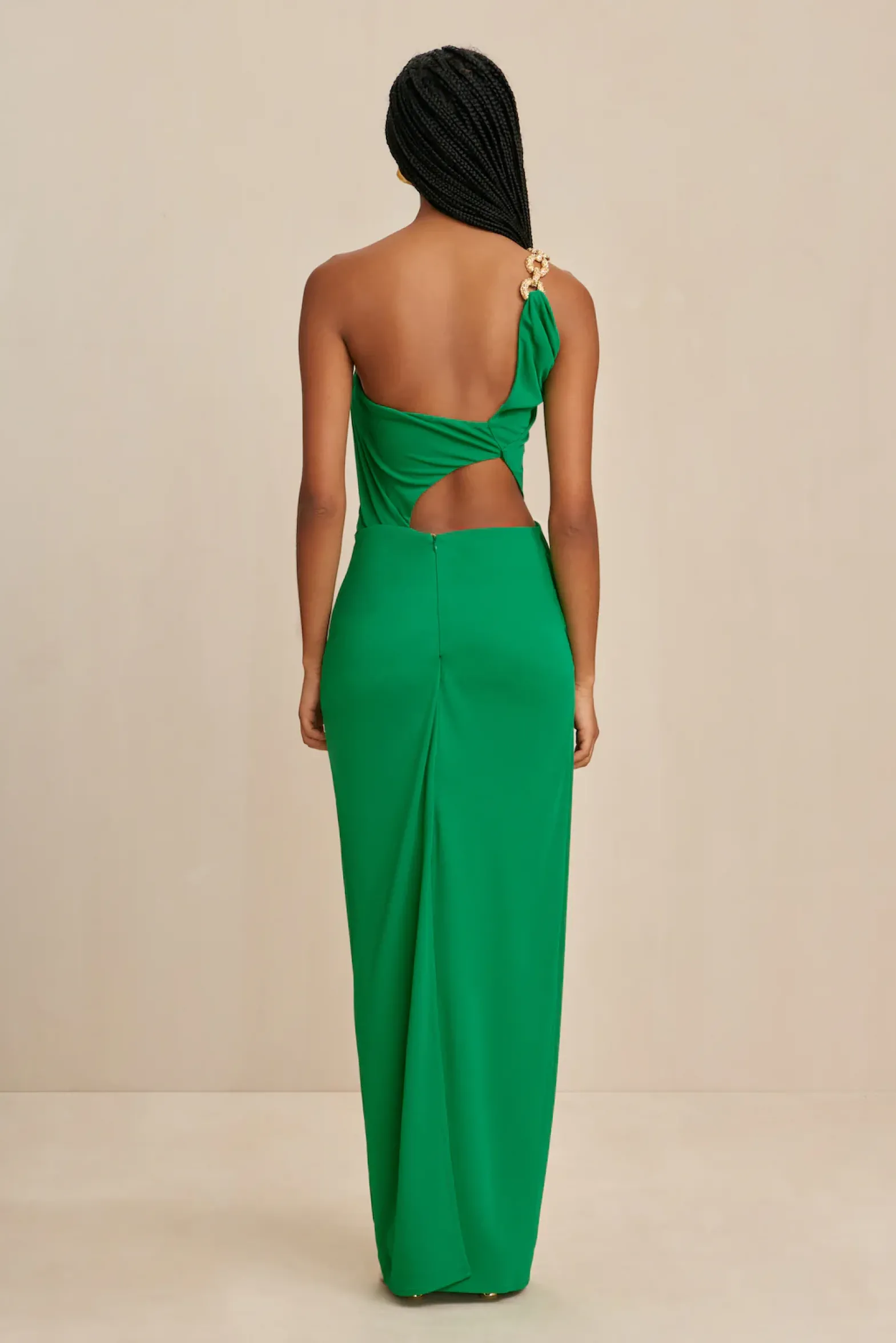 Dresses|Gowns>Cult Gaia COBIE GOWN - Malachite