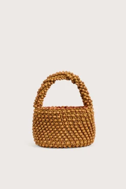 Mini Bags>Cult Gaia CORA MINI BAG - Chestnut