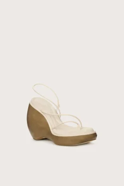 Shoes>Cult Gaia DENALI WEDGE - Off White