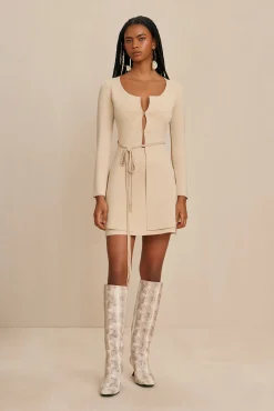 Sets|Bottoms>Cult Gaia DENISSE KNIT SKIRT - Beach