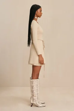 Sets|Bottoms>Cult Gaia DENISSE KNIT SKIRT - Beach