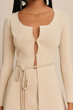 Sets|Tops>Cult Gaia DENNIE KNIT CARDIGAN - Beach