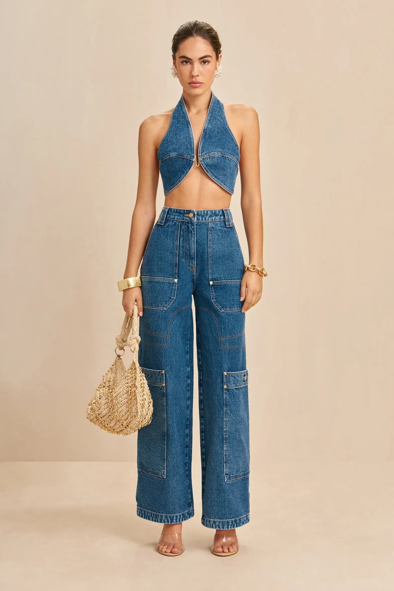 Tops>Cult Gaia DIEM TOP - Indigo