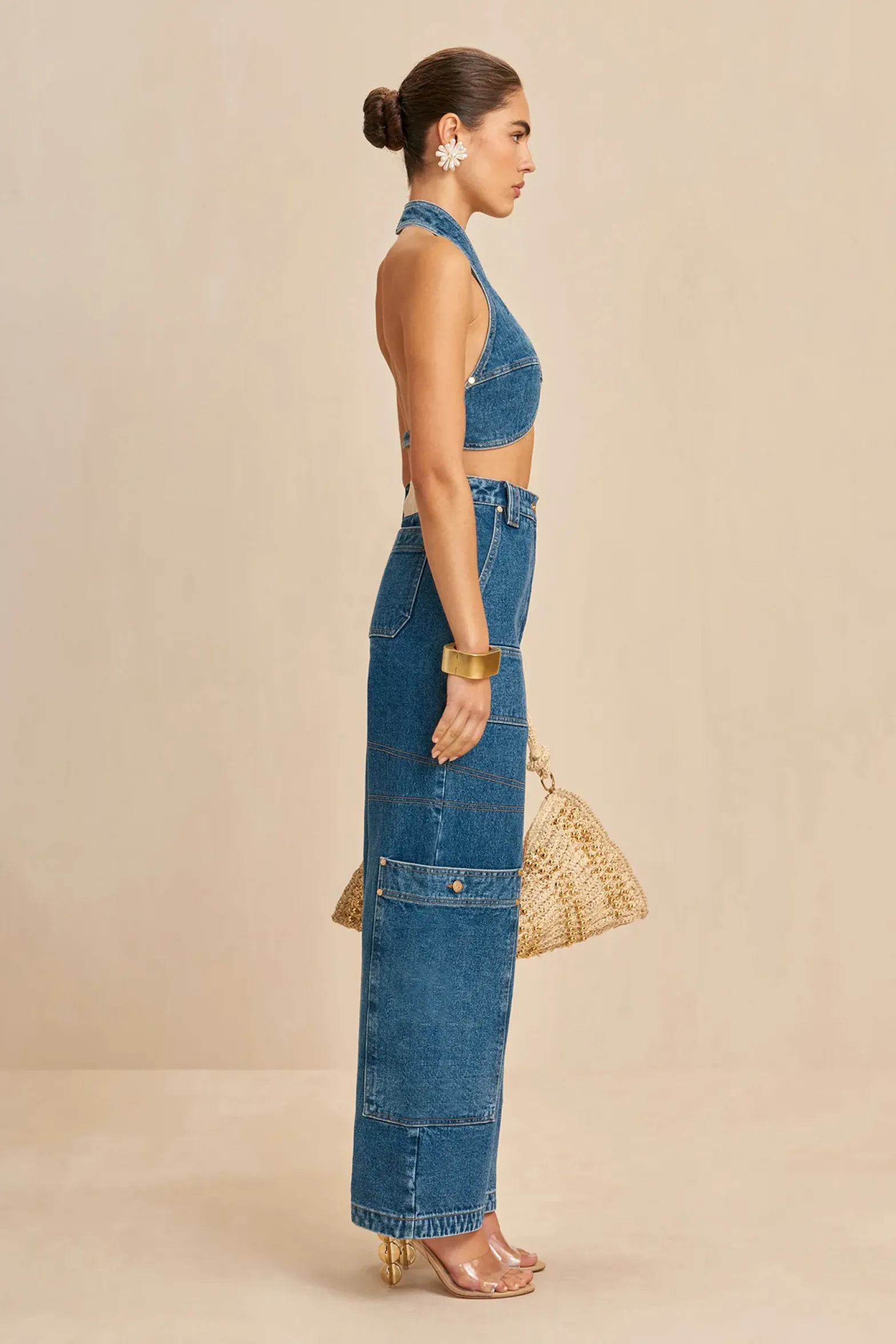 Tops>Cult Gaia DIEM TOP - Indigo