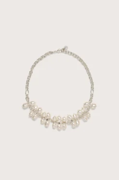 Necklaces|Accessories>Cult Gaia DOLLY NECKLACE - PEARL