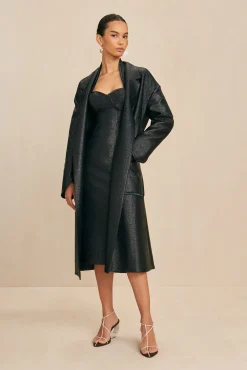Outerwear>Cult Gaia DREA COAT - Black