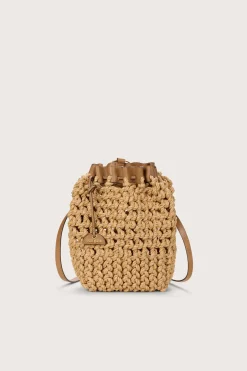 Mini Bags>Cult Gaia ENYA BACKPACK - Natural