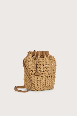 Mini Bags>Cult Gaia ENYA BACKPACK - Natural
