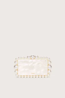 Clutches>Cult Gaia EOS CLUTCH - Pearl