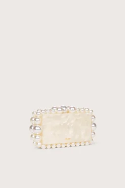 Clutches>Cult Gaia EOS CLUTCH - Pearl