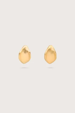 Earrings|Accessories>Cult Gaia ERIN EARRING - Brushed Brass