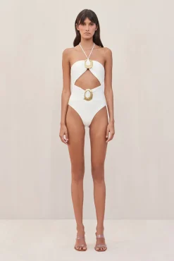 One Pieces>Cult Gaia ESHITA ONE PIECE - Off White