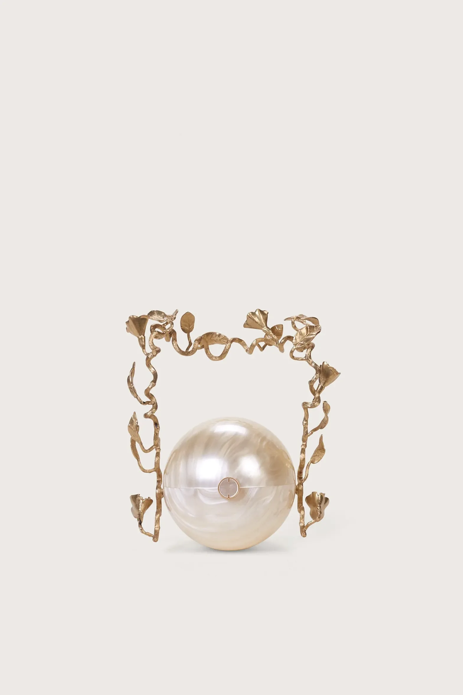 Mini Bags|Clutches>Cult Gaia FANA BAG - IVORY Pearl