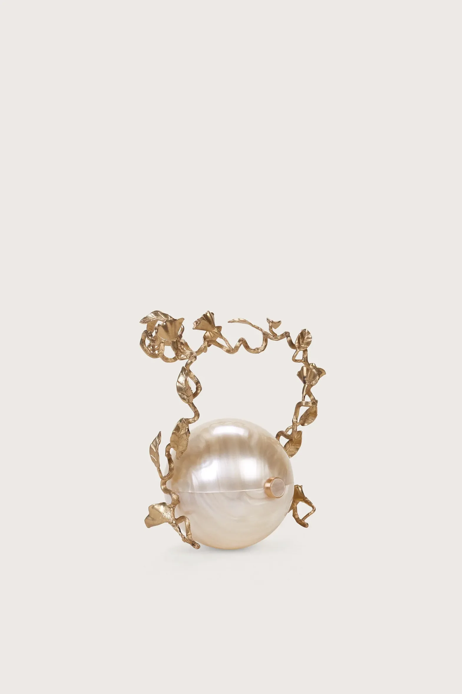 Mini Bags|Clutches>Cult Gaia FANA BAG - IVORY Pearl