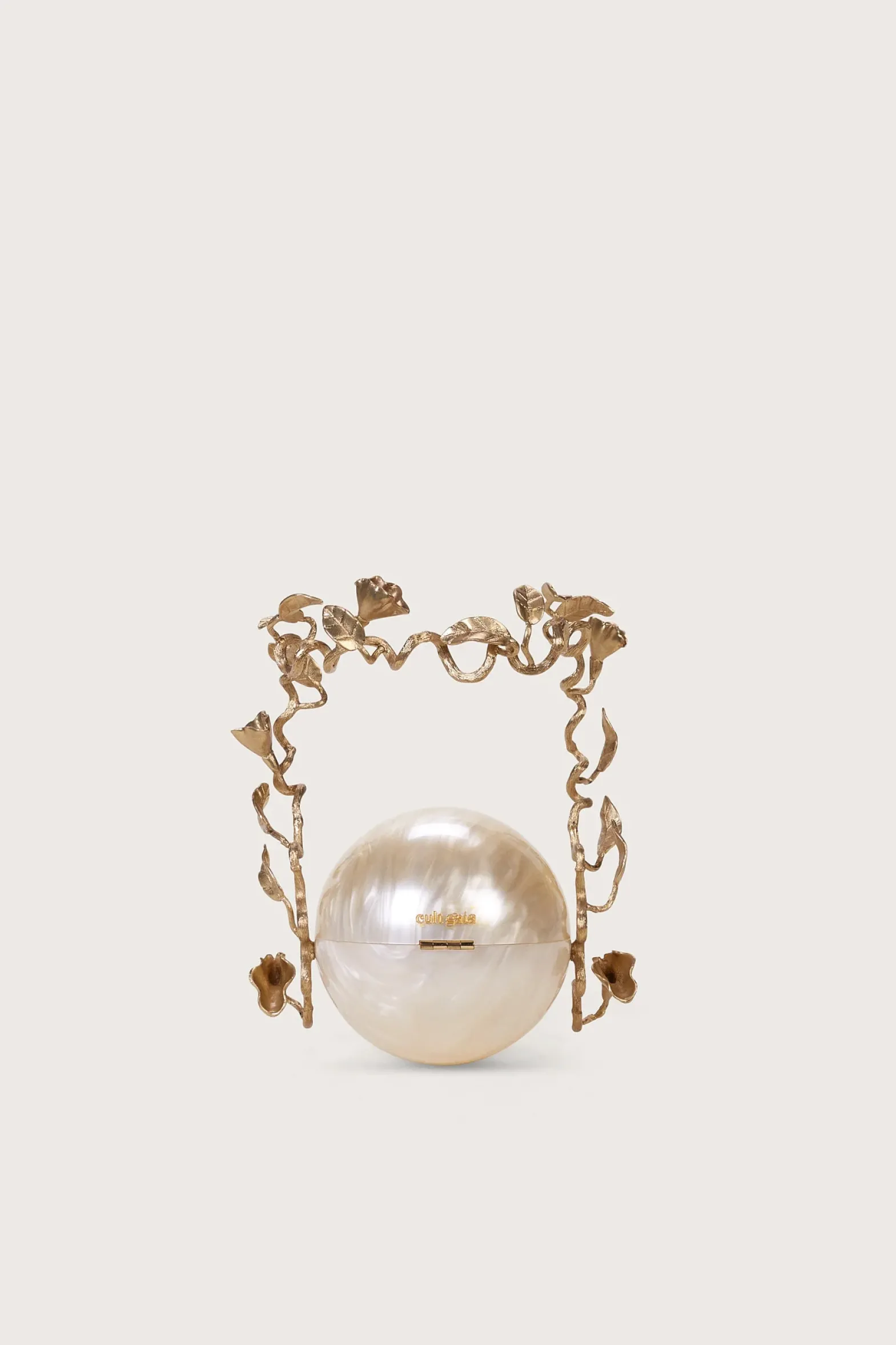 Mini Bags|Clutches>Cult Gaia FANA BAG - IVORY Pearl