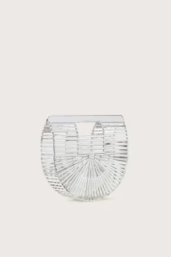 Mini Bags>Cult Gaia GAIA`S ARK MINI BAG - Shiny Silver