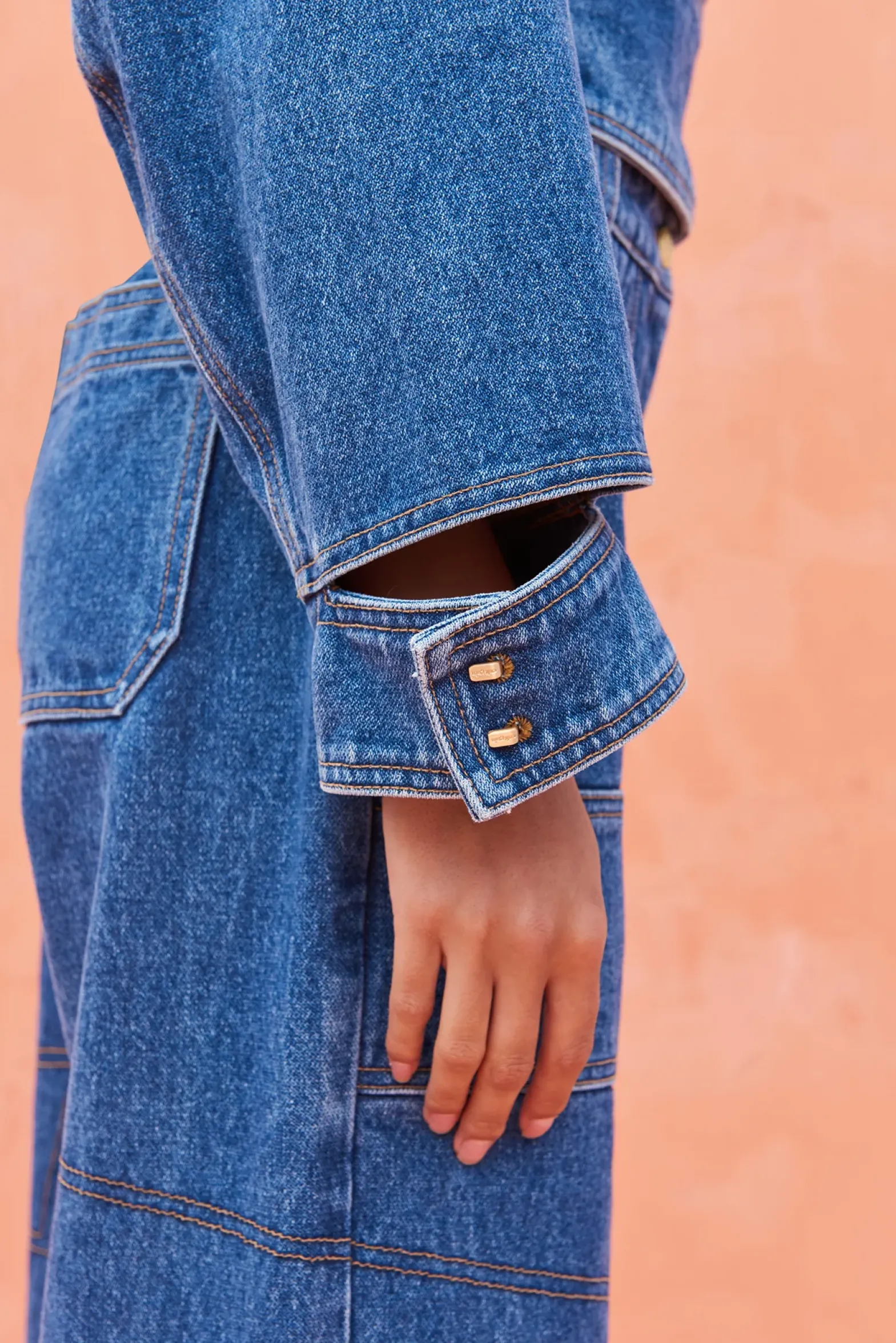 Outerwear>Cult Gaia GEORGIA JACKET - Indigo