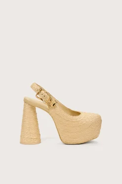Platforms|Shoes>Cult Gaia HARMONY PLATFORM - Natural