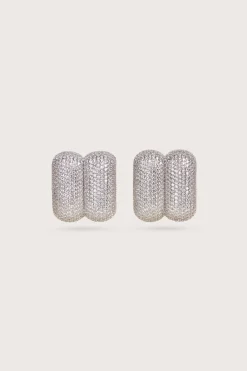 Accessories|Earrings>Cult Gaia HELENE EARRING - Clear