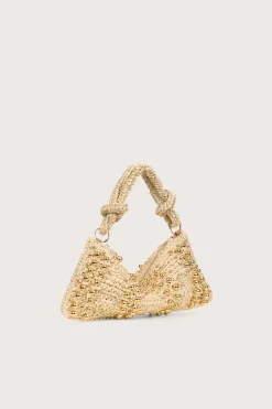 Shoulder Bags|Mini Bags>Cult Gaia HERA NANO SHOULDER BAG - Natural Raffia
