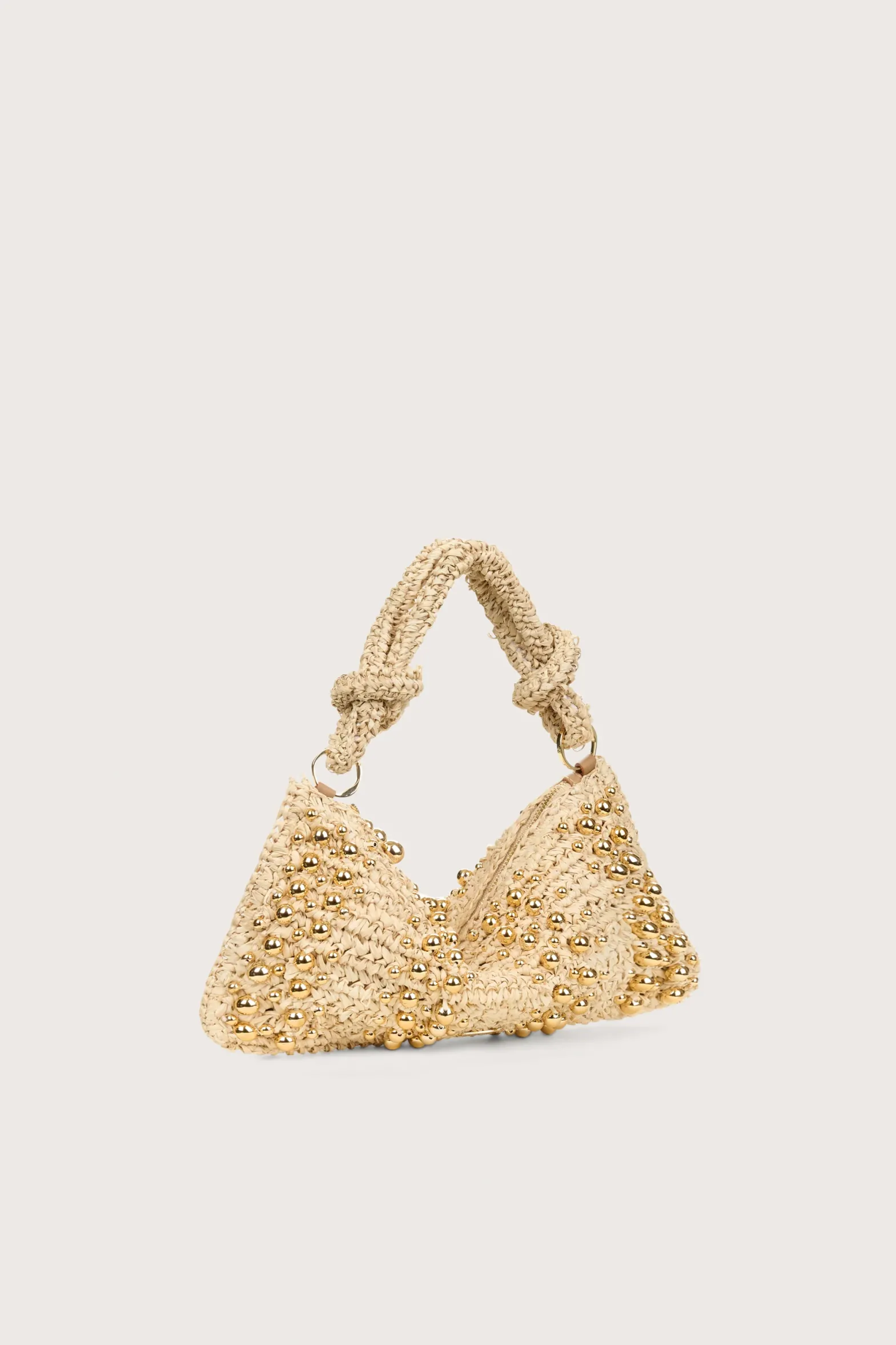 Shoulder Bags|Mini Bags>Cult Gaia HERA NANO SHOULDER BAG - Natural Raffia