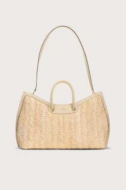 Crossbody Bags>Cult Gaia IDALIA WEEKENDER BAG - Natural
