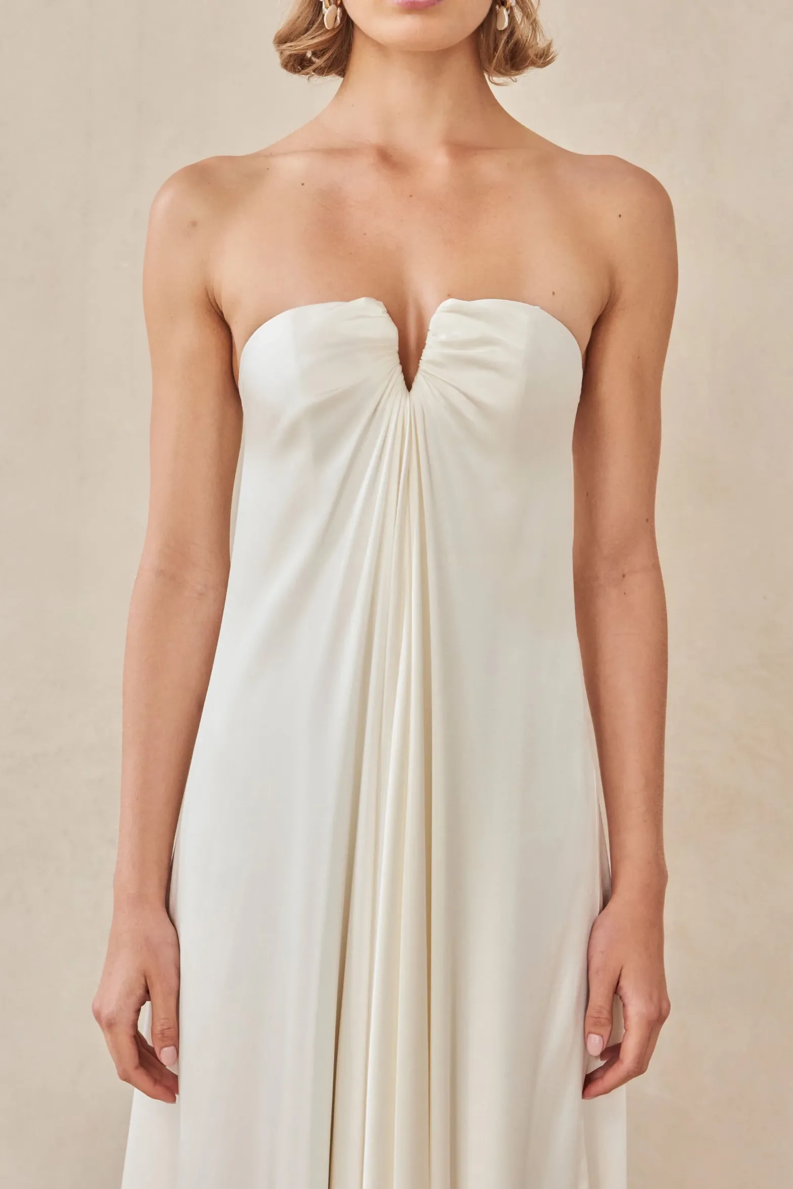 Gowns>Cult Gaia JANELLE GOWN - Off White